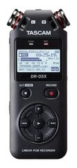 Диктофон Tascam DR-05X Флэш-карта Черный цена и информация | Диктофоны | hansapost.ee