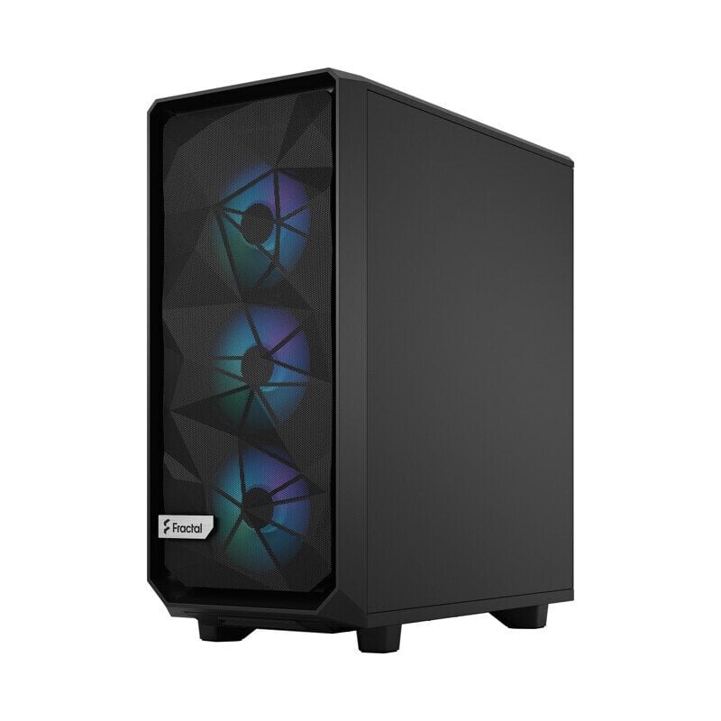 Fractal Design Meshify 2 Compact Lite RGB Black TG Light hind ja info | Arvutikorpused | hansapost.ee