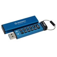 Память Flash Kingston IKKP200 16 Гб, синяя цена и информация | USB накопители | hansapost.ee