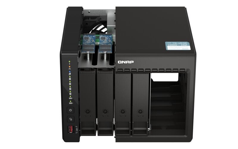 QNAP 4-Bay desktop NAS TS-453E-8G Up to 4 HDD/SSD Hot-Swap цена и информация | Välised kõvakettad | hansapost.ee