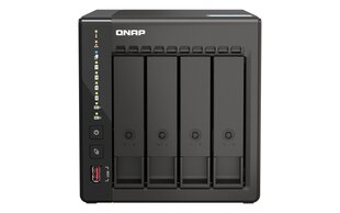 Настольный NAS-сервер QNAP с 4 отсеками TS-453E-8G До 4 жестких дисков/твердотельных накопителей с возможностью горячей замены цена и информация | Жесткий диск Seagate ST1000VX005 | hansapost.ee