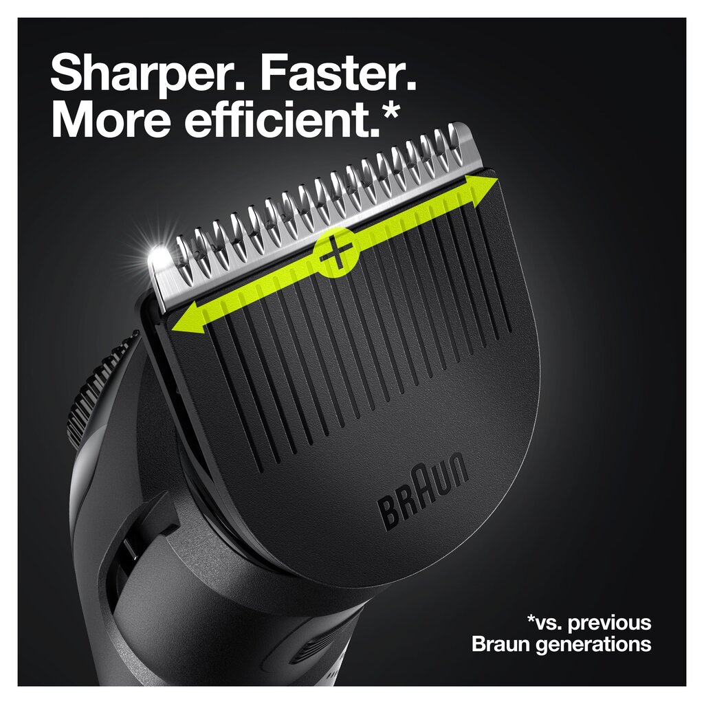BT5360 habemetrimmer Braun / piirel цена и информация | Juukselõikusmasinad ja trimmerid | hansapost.ee