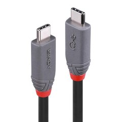 Кабель Lindy Anthra 36947, USB-C на USB-C, 0.8 м цена и информация | Кабели для телефонов | hansapost.ee