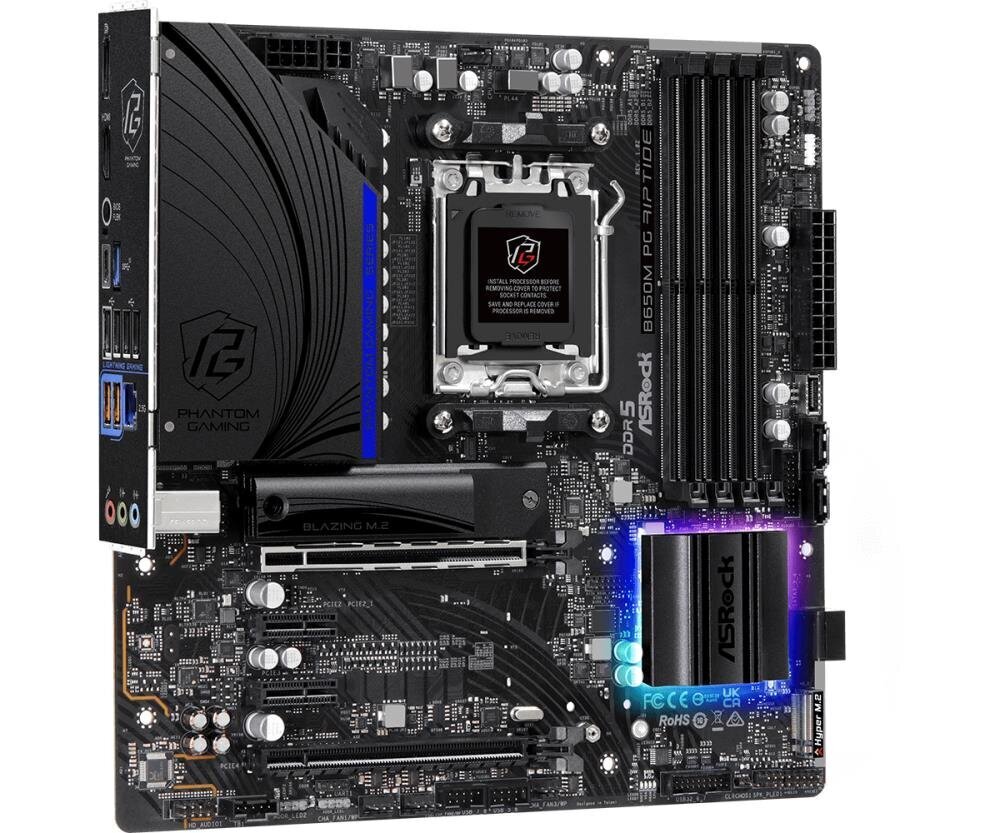 ASRock B650M PG RIPTIDE AM5 Ryzen 7000 AMD B650 hind ja info | Emaplaadid | hansapost.ee