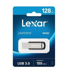 MEMORY DRIVE FLASH USB3 128GB/M400 LJDM400128G-BNBNG LEXAR hind ja info | Mälupulgad | hansapost.ee
