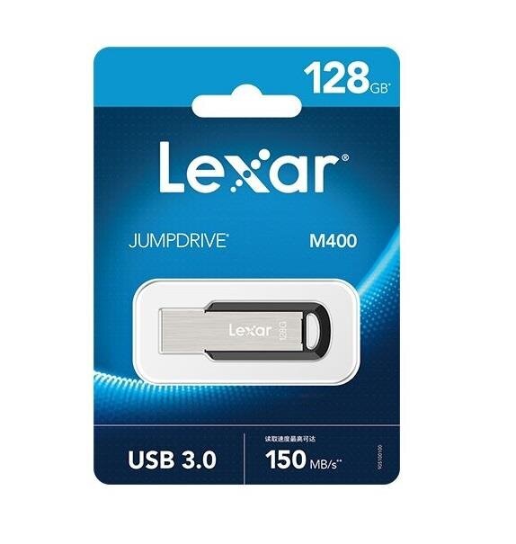 MEMORY DRIVE FLASH USB3 128GB/M400 LJDM400128G-BNBNG LEXAR цена и информация | Mälupulgad | hansapost.ee