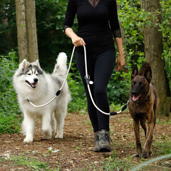 Поводок для собак Lionto, 2 м, бежевого цвета цена и информация | Поводки для собак | hansapost.ee