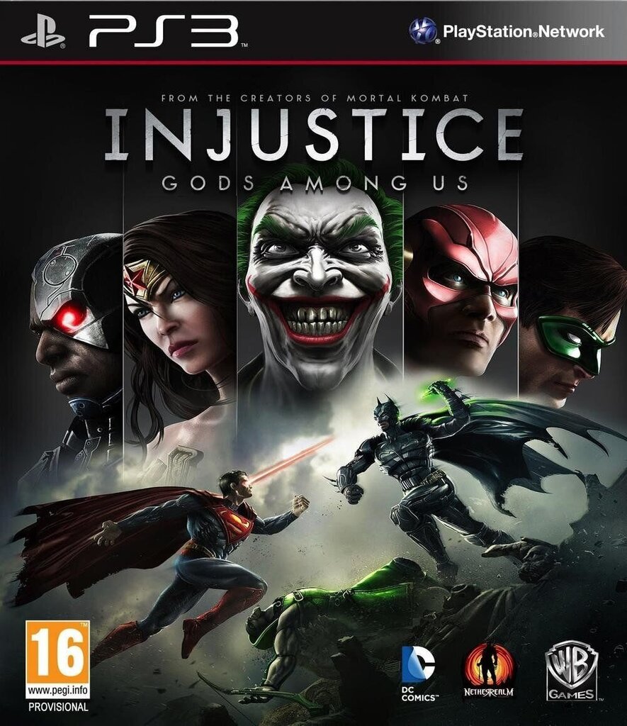 PlayStation 3 mäng Injustice: Gods Among Us hind ja info | Konsooli- ja arvutimängud | hansapost.ee