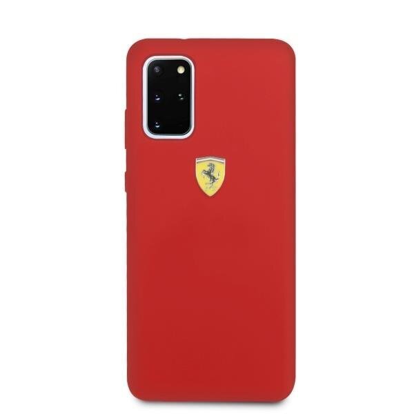 Ferrari kõva ümbris FESSIHCS67RE S20+ G985 punane Silicone hind ja info | Telefonide kaitsekaaned ja -ümbrised | hansapost.ee