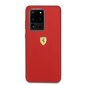 Ferrari kõva ümbris FESSIHCS69RE S20 Ultra G988 punane Silicone hind ja info | Telefonide kaitsekaaned ja -ümbrised | hansapost.ee