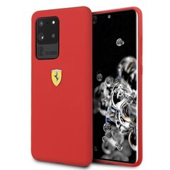 Ferrari kõva ümbris FESSIHCS69RE S20 Ultra G988 punane Silicone цена и информация | Чехлы для телефонов | hansapost.ee