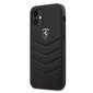 Ferrari FEHQUHCP12SBK iPhone 12 mini 5,4" must kõva ümbris Off Track tepitud hind ja info | Telefonide kaitsekaaned ja -ümbrised | hansapost.ee