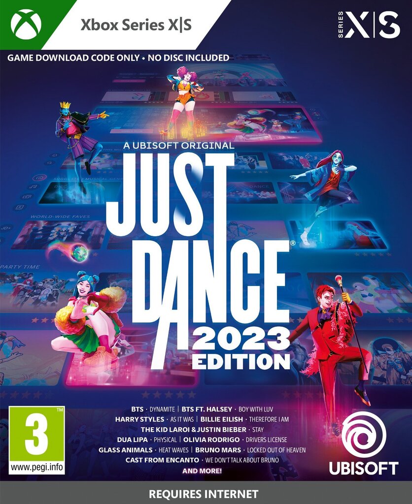 Just Dance 2023 (Code in a box) Xbox Series X mäng цена и информация | Konsooli- ja arvutimängud | hansapost.ee