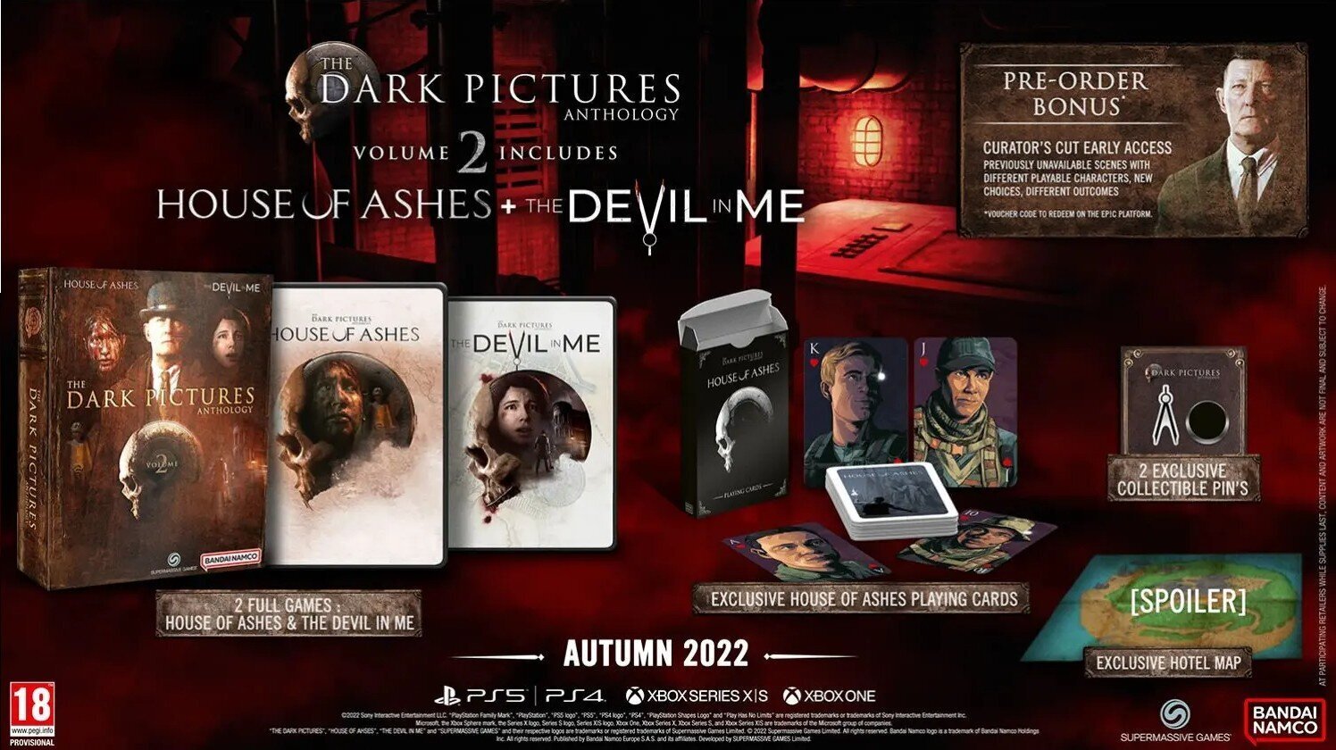 Компьютерная игра The Dark Pictures Anthology - Volume 2 цена | hansapost.ee