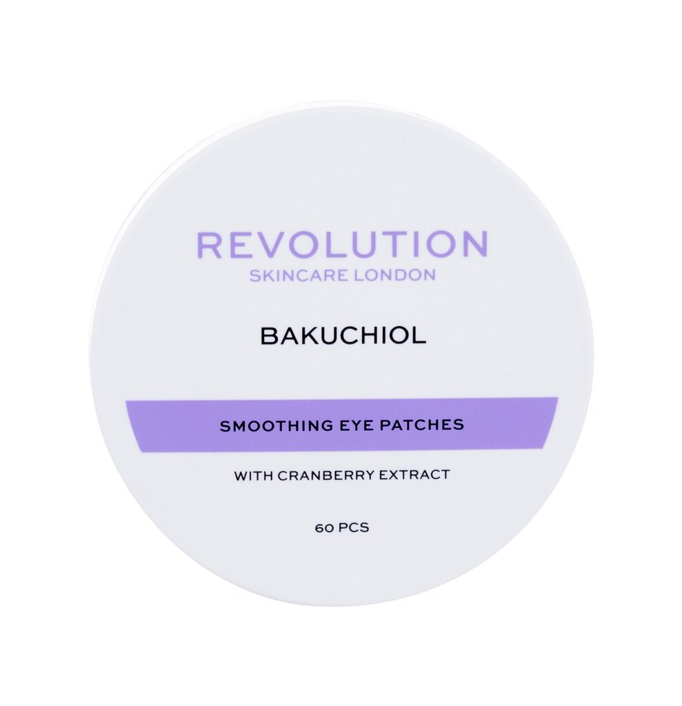 Pinguldavad silmapadjad koos jõhvika ekstraktiga Revolution Skincare, 60 tk цена и информация | Silmakreemid ja seerumid | hansapost.ee