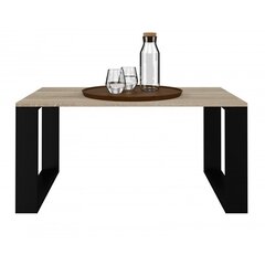 Журнальный столик Salon, коричневый цвет цена и информация | Журнальные столики | hansapost.ee