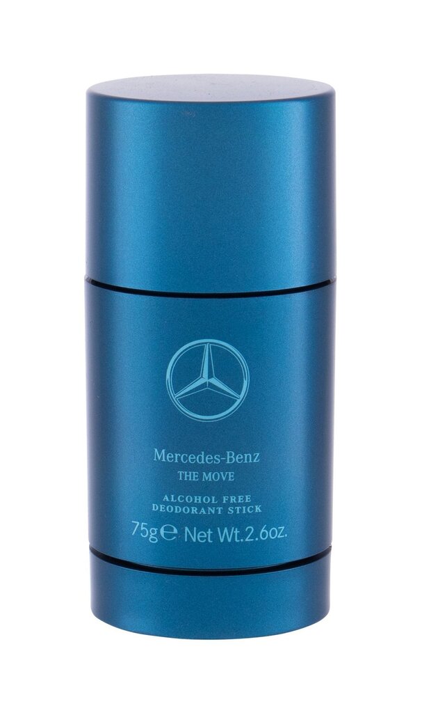 Pulkdeodorant meestele Mercedes-Benz The Move 75 g цена и информация | Dušigeelid ja deodorandid meestele | hansapost.ee