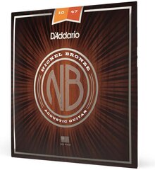 Keeled akustilisele kitarrile Daddario NB1047 hind ja info | D'Addario Kodumasinad | hansapost.ee