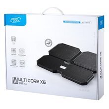 deepcool Multicore x6 Notebook cooler up цена и информация | Sülearvuti tarvikud | hansapost.ee