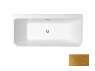 Ванна Besco Varya Glam 170 Gold, с белой сифонной крышкой цена и информация | Ванны | hansapost.ee