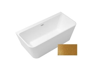 Ванна Besco Varya Glam 170 Gold, с белой сифонной крышкой цена и информация | Ванночки | hansapost.ee