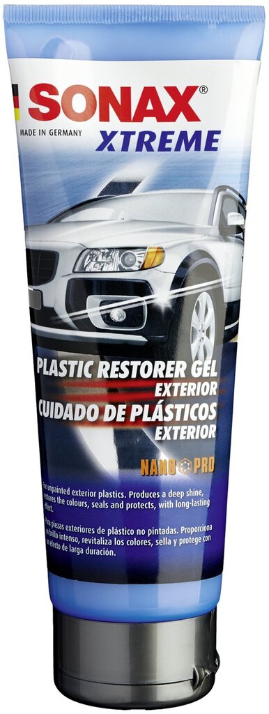 Plastdetailide värskendusgeel SONAX Xtreme, 250 ml цена и информация | Autokeemia | hansapost.ee