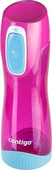 Бутылка для питьевой воды Contigo Swish, 500 мл, розовая цена и информация | Бутылки для воды | hansapost.ee