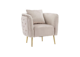 Кресло A2A Glam, серый/золотой цвет цена и информация | Кресла | hansapost.ee