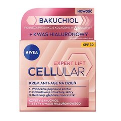 Kortsudevastane öökreem Nivea Cellular Expert Lift Bakuchiol, 50ml цена и информация | Кремы для лица | hansapost.ee