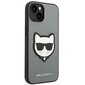 Karl Lagerfeld KLHCP14SSAPCHG iPhone 14 Saffiano Choupette Head Patch Silver hind ja info | Telefonide kaitsekaaned ja -ümbrised | hansapost.ee