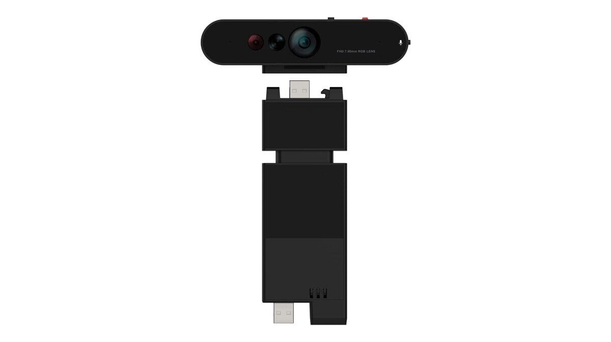 Lenovo Monitor Webcam MC60 Black цена и информация | Veebikaamera | hansapost.ee