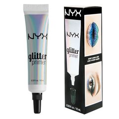 Meigialus NYX Professional Makeup Glitter Primer 10 ml hind ja info | Jumestuskreemid ja puudrid | hansapost.ee