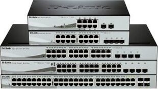 Kommutaator D-Link DGS-1210-16  16 p 10 / 100 / 1000 Mbps 4 x SFP hind ja info | Võrgulülitid | hansapost.ee