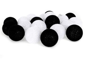 LED valguskett Cotton Balls, 20 LED hind ja info | Jõulutuled | hansapost.ee