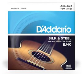 Keeled akustilisele kitarrile D'Addario EJ40 .011 hind ja info | D'Addario Kodumasinad | hansapost.ee