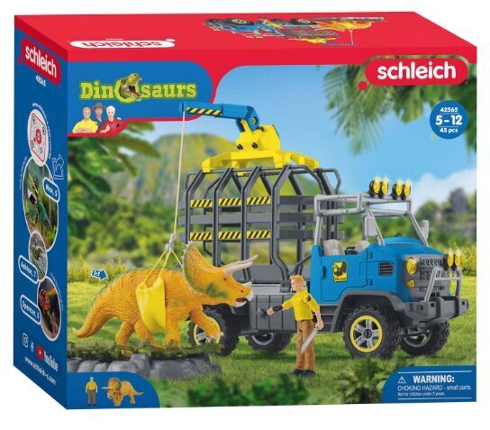 Figuuride komplekt Schleich Dinosauruste transpordimissioon, 43-osaline hind ja info | Mänguasjad poistele | hansapost.ee