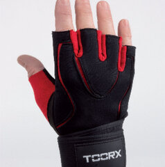 Перчатки Toorx Professional AHF размер M цена и информация | Перчатки для турника и фитнеса | hansapost.ee