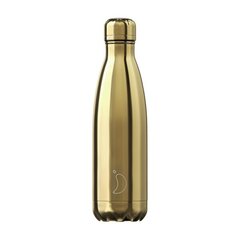 Termospudel Chilly's Bottle 500 ml, kroomitud kuldne hind ja info | Termosed ja termokruusid | hansapost.ee