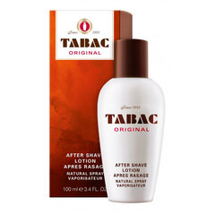 Habemeajamisjärgne palsam Tabac Tabac Original Aftershave Lotion Natural Spray, 100 ml hind ja info | Dušigeelid ja deodorandid meestele | hansapost.ee