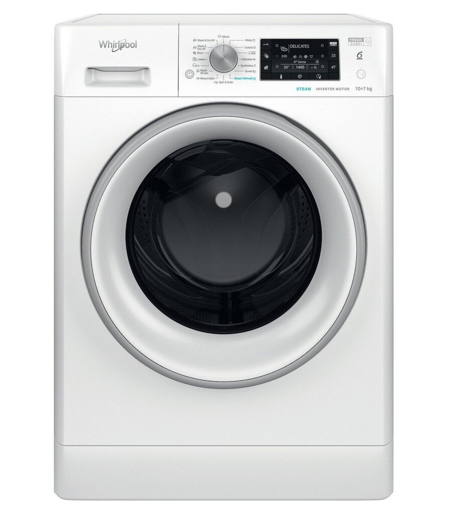 Whirlpool FFWDD 1076258 SV EE hind ja info | Pesumasinad | hansapost.ee