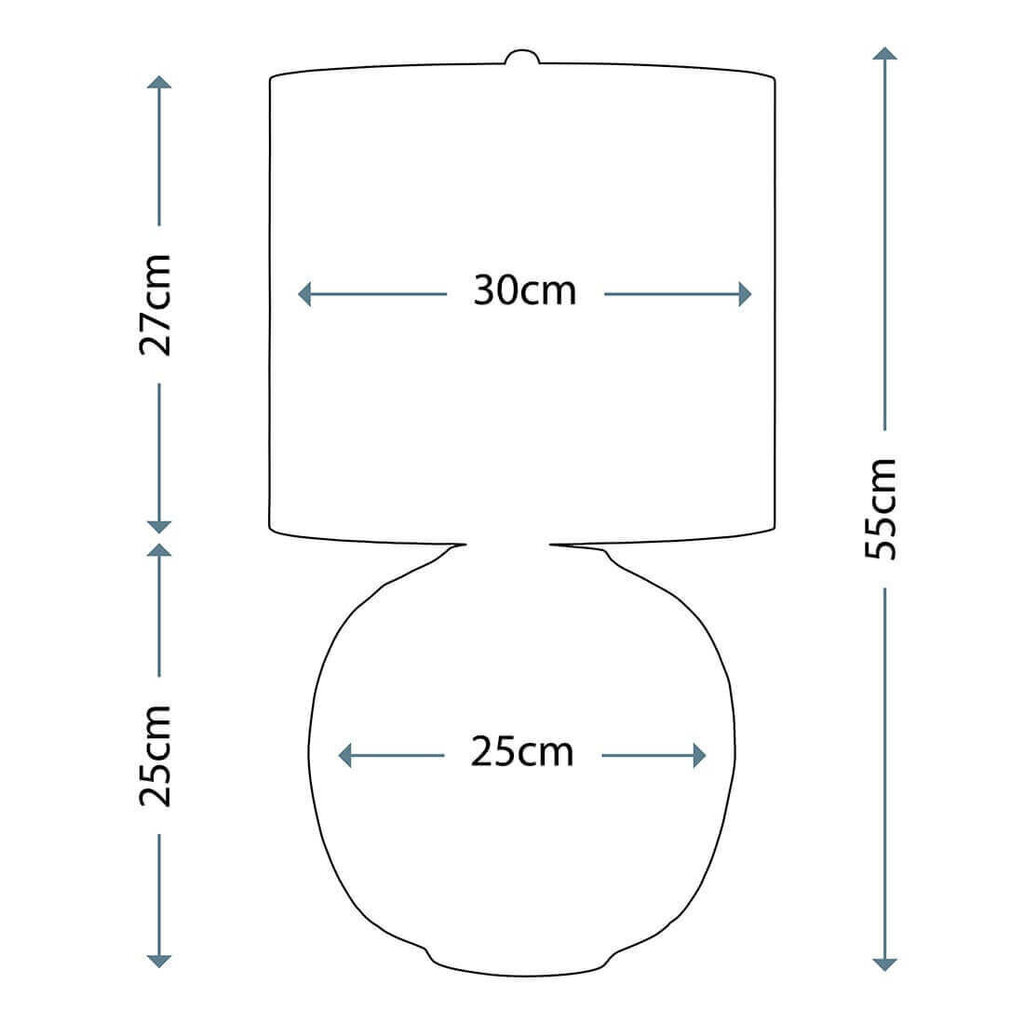 Laualamp Elstead Lighting Sinine gloobus BLUE-GLOBE-TL цена и информация | Laualambid | hansapost.ee