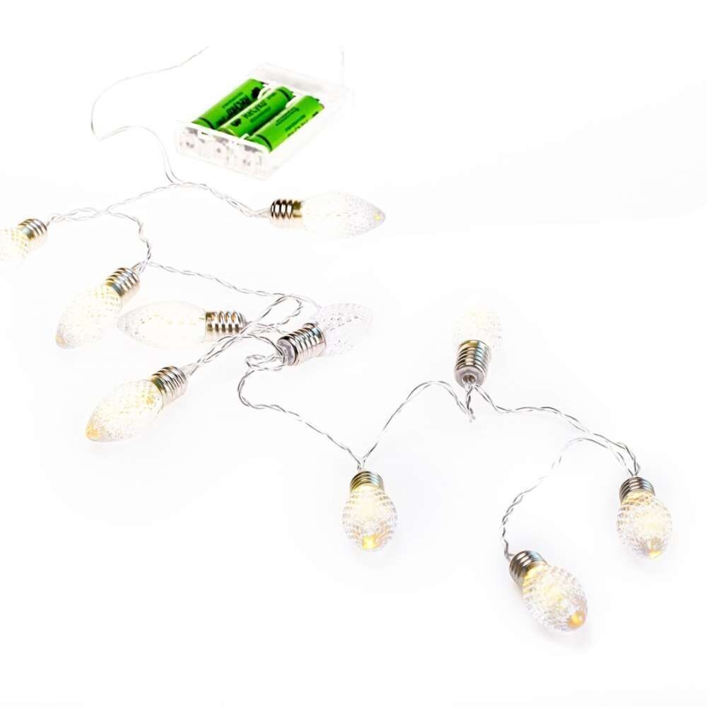 Valguskett käbidega DecoKing, 10 LED-i hind ja info | Jõulutuled | hansapost.ee
