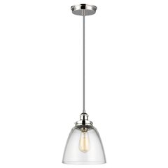 Подвесной светильник Elstead Lighting Baskin FE-BASKIN-P-B-PN цена и информация | Потолочный светильник, 38 x 38 x 24 см | hansapost.ee