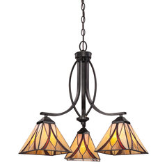 Подвесной светильник Elstead Lighting Asheville QZ-ASHEVILLE3 цена и информация | Потолочный светильник, 38 x 38 x 24 см | hansapost.ee