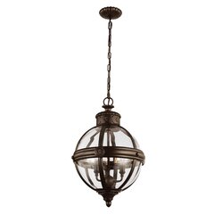 Подвесной светильник Elstead Lighting Adams FE-ADAMS-3P-BRZ цена и информация | Elstead lighting Мебель и домашний интерьер | hansapost.ee