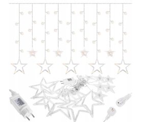 Занавес Звезды 138 LED "Smart", теплый белый цвет цена и информация | Гирлянды | hansapost.ee