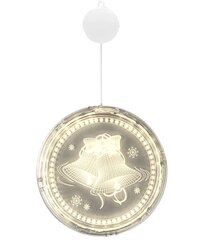 Рождественское акриловое светодиодное украшение Колокольчики цена и информация | Декорации | hansapost.ee