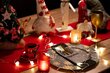 Jõuluteemaline söögiriistade tasku, 4 tk, hall hind ja info | Jõulukaunistused | hansapost.ee