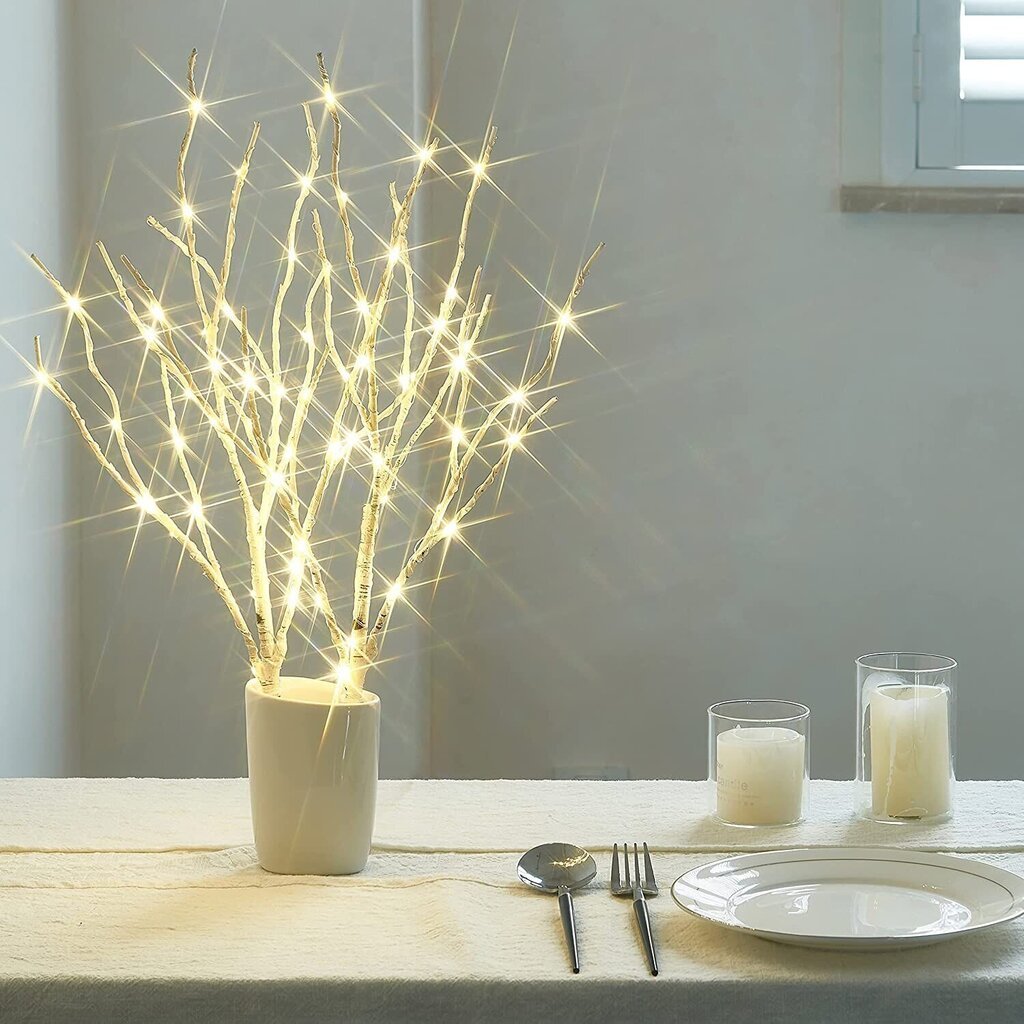 LED puu Kask, 80 cm hind ja info | Jõulukaunistused | hansapost.ee