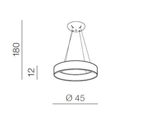 Rippvalgusti AZzardo Solvent AZ3966 hind ja info | Rippvalgustid | hansapost.ee